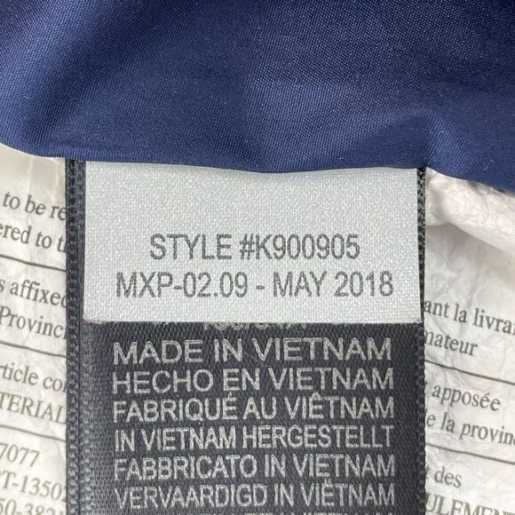 Marmot Jacket Big Kids Small Navy Blue Puffer Full Zip Mock Neck Zip Pockets - Picture 13 of 13